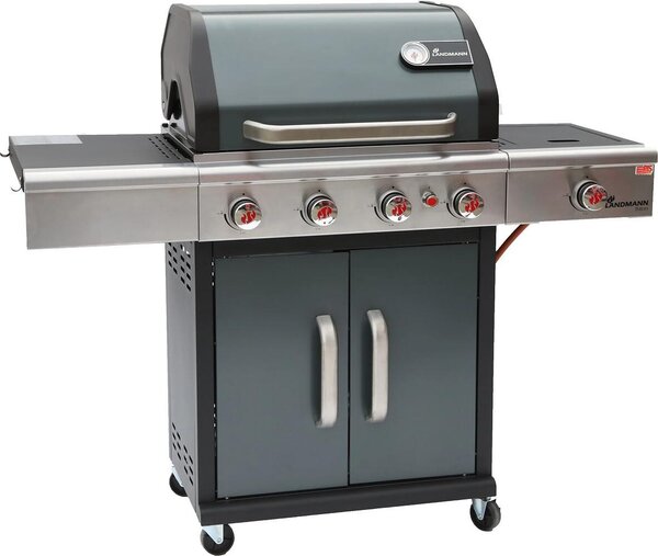 LANDMANN Triton PTS 4.1 Griglia a gas, argento LANDMANN 12964