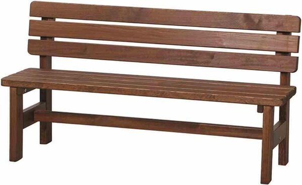 Panchina da giardino TessinTessin legno 2 posti marrone 2 posti