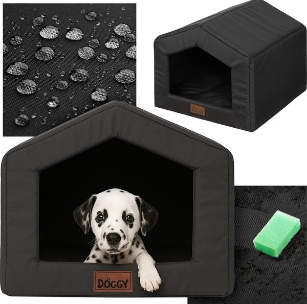 Cuccia per cani per casa R2 - 55x60x46 cm - Comoda cuccia per cani con cuscino - Leggera e di facile manutenzione | Pillowprim