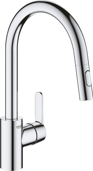 CASA39 Grohe Get Miscelatore cucina con doccetta 31484001