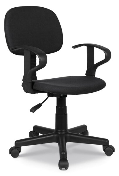 Sedia da ufficio Rousseau Happy Polyester Nero