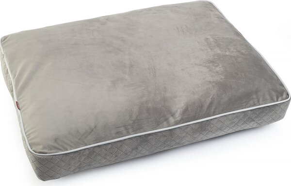 Cuscino per cani con memory foam per cani di taglia grande Lettino per cani lavabile Suede Large XXL: 100 x 120 cm Colore: grigio (velluto)