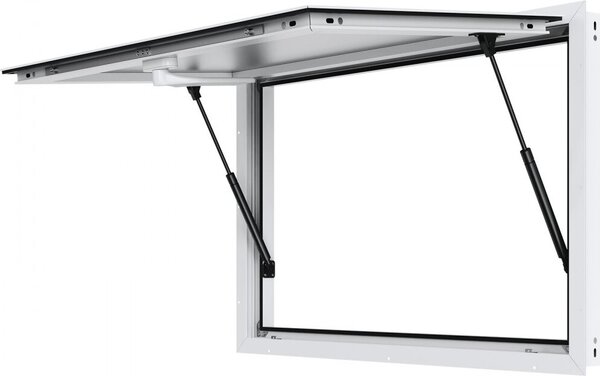 Finestra snack Finestra di servizio Tenda da sole per camioncini - Tenda di servizio 915x610 mm - Ideale per veicoli di ristorazione e bancarelle