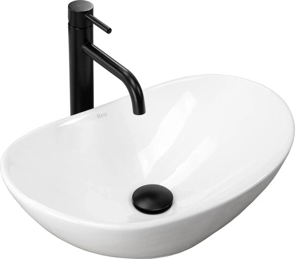 Lavabo da Appoggio Rea Royal Mini White
