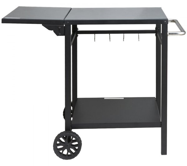 Carrello da pranzo per barbecue all'aperto - Doppio ripiano - Mobile Carrello da pranzo per barbecue all'aperto - Doppio ripiano - Mobile