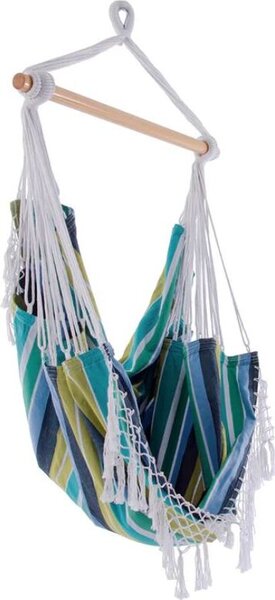 Amaca Vivere amaca sedia amaca in cotone stile brasiliano colore: Cayo Reef