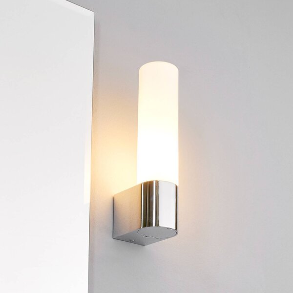 Applique da parete MELIKE Lindby, dimmerabile, Cromo / Argento, Bagno, Metallo, Moderno, Applique