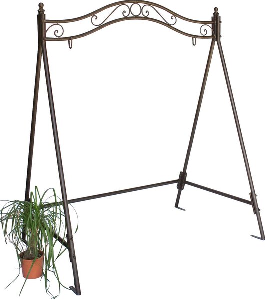 DanDiBo telaio per altalena 082505 Altalena Hollywood in ferro Telaio per altalena in metallo Panca sospesa