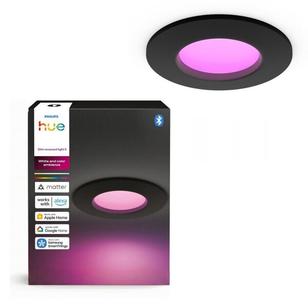 Philips - LED RGBW dimmerabile per bagno, lampada da incasso Hue SLIM LED/8,3W/230V IP44