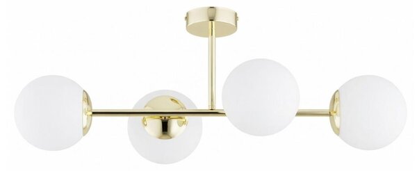 Lampadario a soffitto GLORENA 4xE14/10W/230V oro