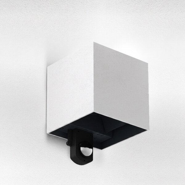 Brilagi - Applique LED da esterno con sensore CUBE LED/6W/230V grigia IP65