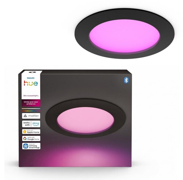 Philips - LED RGBW dimmerabile per bagno, lampada da incasso Hue SLIM LED/12W/230V IP44
