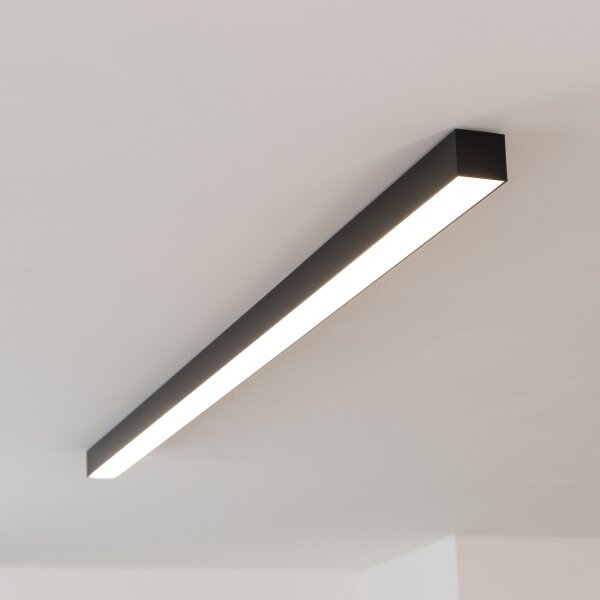 Brilagi - Plafoniera LED a montaggio superficiale FULLDAY LED/20/30/40W/230V 2700/4000/6000K nera