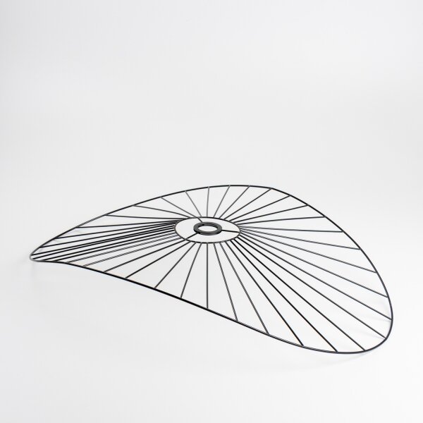Brilagi - Lampadario LED a plafone CERIA WIRE 1xE27/40W/230V 60x80 cm nero/rovere