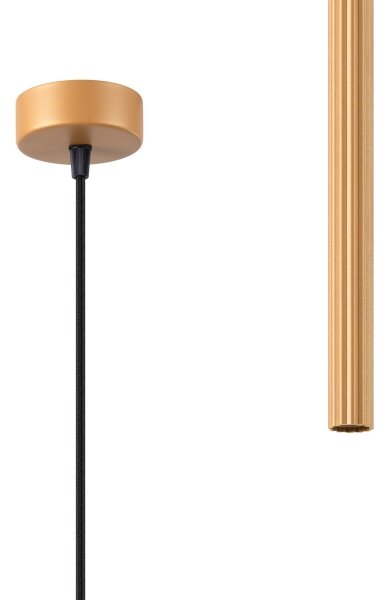 Sollux SL.1339 - Lampadario a sospensione con filo ARCHE 1xG9/8W/230V oro
