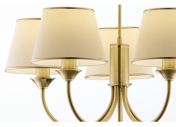 Jupiter 286 - CL 5 - Lampadario a stelo CLASSIC 5xE27/60W/230V