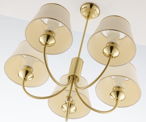 Jupiter 286 - CL 5 - Lampadario a stelo CLASSIC 5xE27/60W/230V