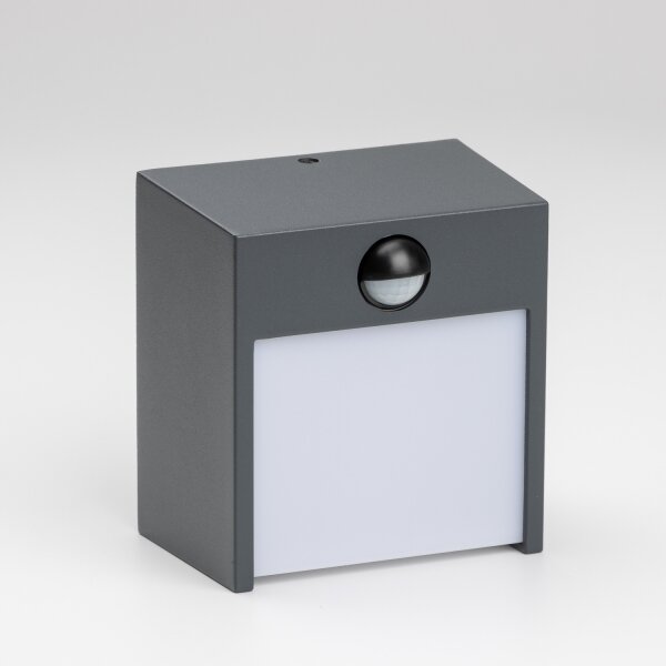 Brilagi-LED Lampada da parete esterna con sensore TERNI LED/12W/230V antr. IP44