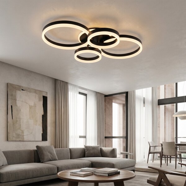 Brilagi - Plafoniera LED dimmerabile ORBITS LED/49W/230V 3000-6000K + TC