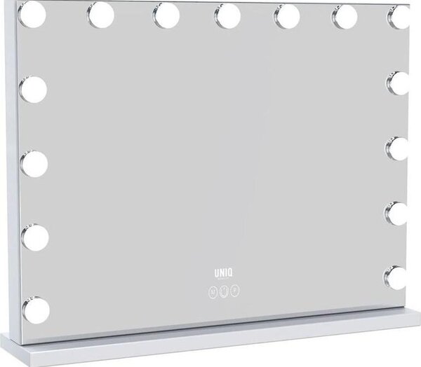 Specchio cosmetico UNIQ XL Noelle Hollywood con 15 luci a LED