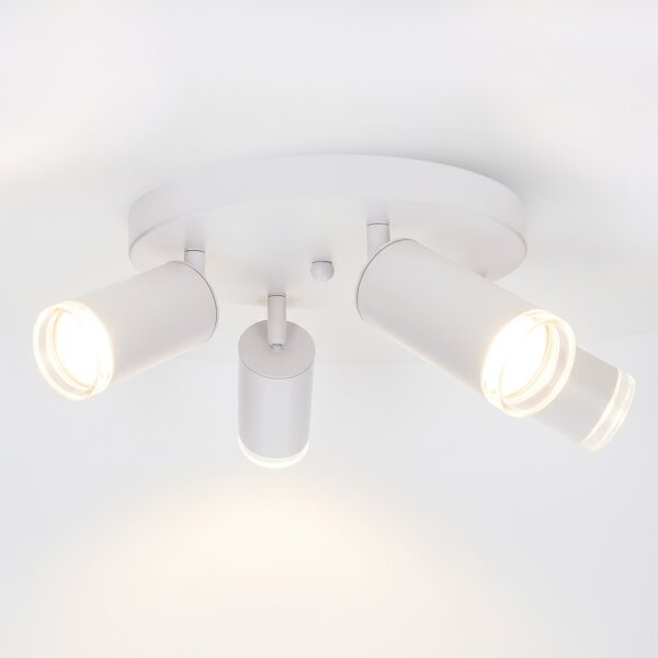 Brilagi - Luce Spot da bagno SELE AQUA 4xGU10/30W/230V IP44 bianco