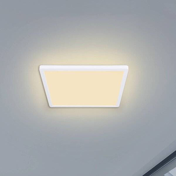 Globo Plafoniera a LED Sapana, dimmerabile, Bianco / Opale, Soggiorno / Sala da pranzo, Plastica, Moderno, Plafoniera LED