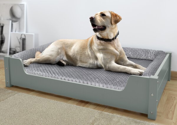 Letto per animali domestici, 100x60 cm, pino grigio V-30.32-G-100x60