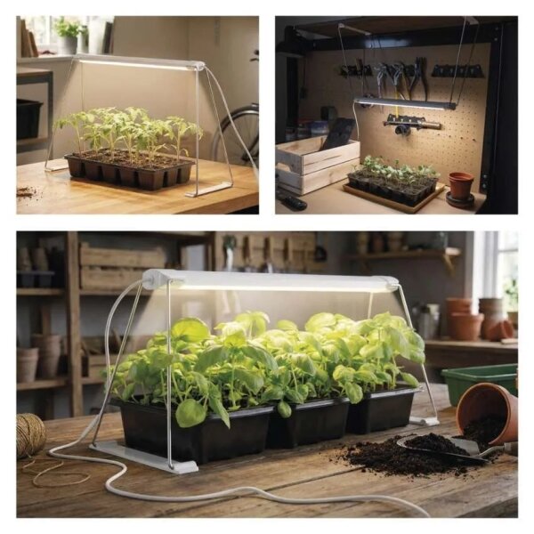 Lampada LED da interno per la coltivazione di piante GROW LED/15W/230V
