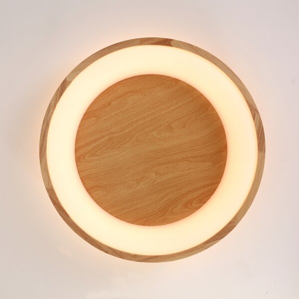 Brilagi-LED Lampada da soffitto FALCON WOOD LED/40W/230V 3000/4000/6000K 60 cm in legno
