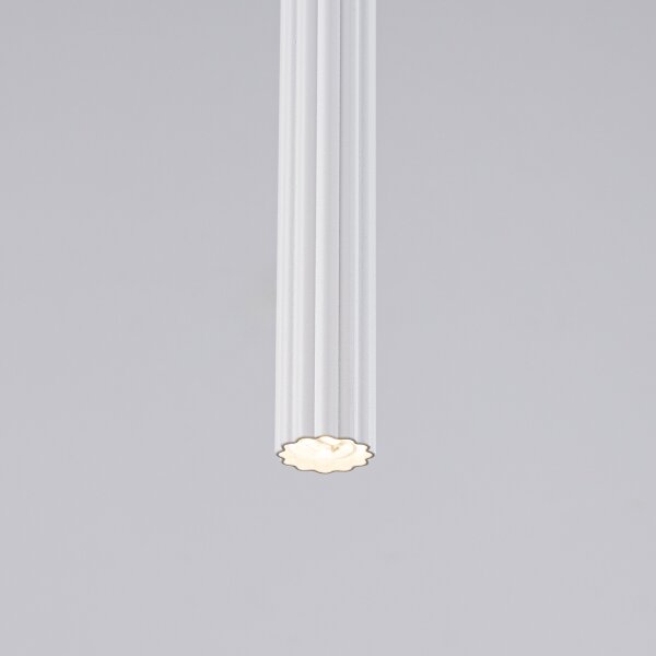 Sollux SL.1337 - Lampadario a sospensione con filo ARCHE 1xG9/8W/230V bianco