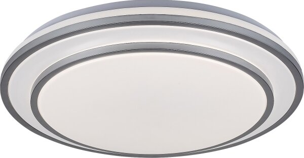 Rabalux 2131 - Plafoniera LED dimmerabile LUPITA LED/40W/230V argento + telecomando