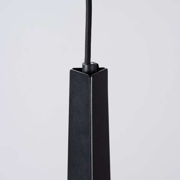 Sollux SL.1400 - Lampadario a sospensione con filo PRYSM 1xG9/8W/230V nero