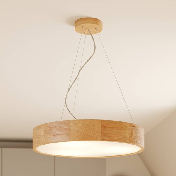 Lampada a sospensione Kerio Envostar, dimmerabile, Soggiorno / Sala da pranzo, Legno, Moderno, Lampada a sospensione