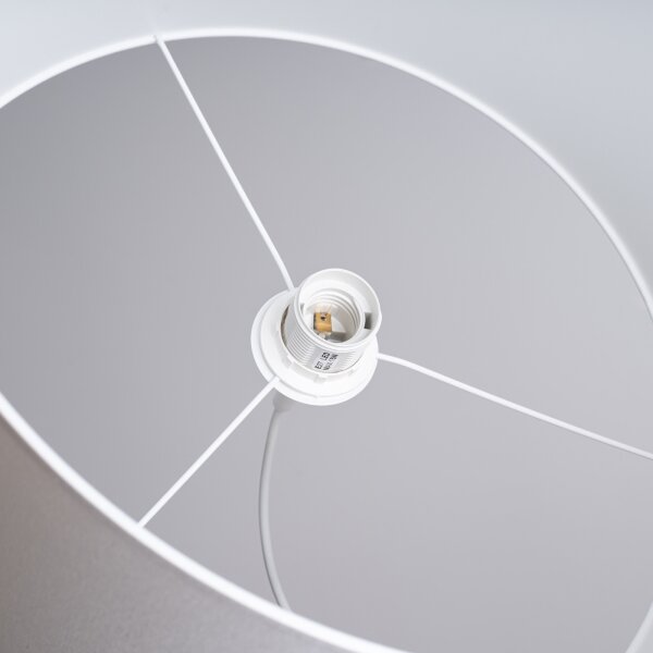 Sollux SL.1404 - Lampadario a sospensione con filo NOVA 1xE27/15W/230V diametro 40 cm bianco