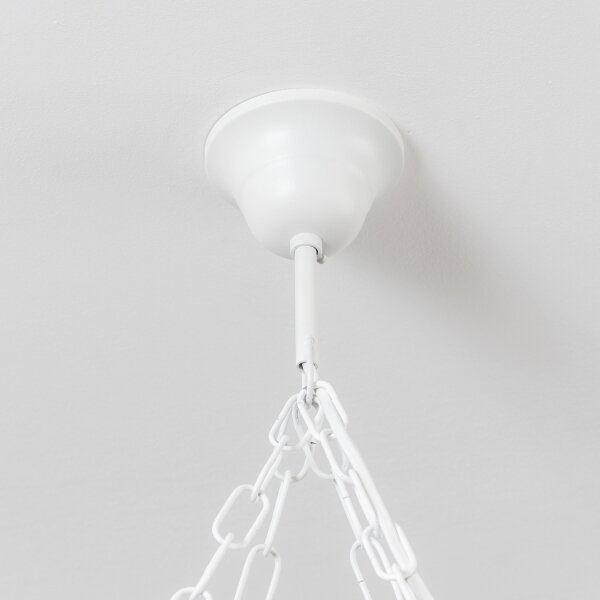 Brilagi - Lampadario a catena QUEEN 4xE14/40W/230V faggio/crema