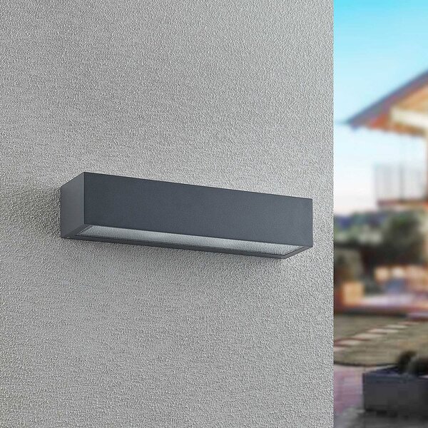 Applique da esterni LengoE27 Arcchio, Alluminio / Grigio / Zincato, Alluminio, Moderno, Applique da esterni
