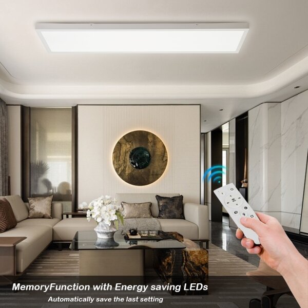 Brilagi-LED Lampada da bagno dimmerabile FRAME SMART LED/50W/230V IP44 bianco + telecomando
