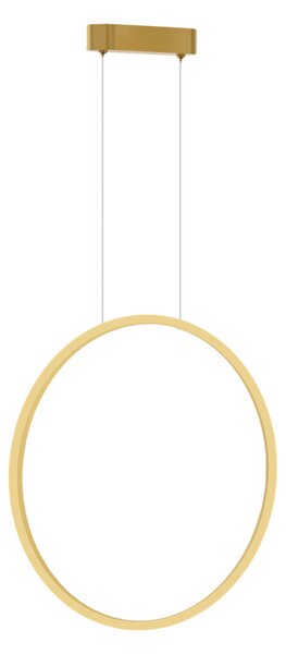 Lampada a sospensione per bagno Anello d'oro Saturno LED 28W Milagro