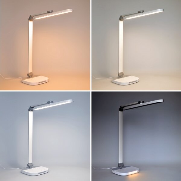 Solight WO65- Lampada da tavolo LED dimmerabile con funzione Touch LED/10W/5V 3000/4000/5000K