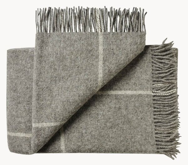 Coperta in lana con frange Mandø