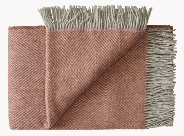 Coperta in lana con frange Livø