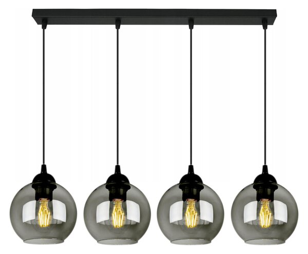Lampada da soffitto Lampada a sospensione Ball Nero Grigio Bianco (N100-BZ4)