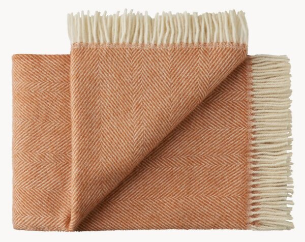 Coperta in lana con frange Rømø