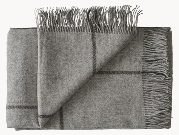 Coperta in lana con frange Mandø
