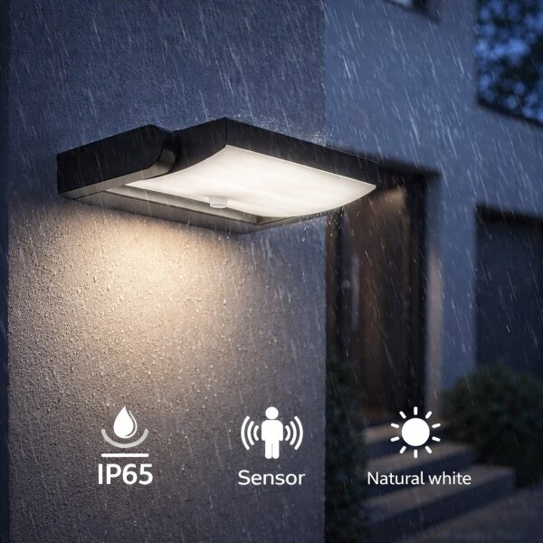Brilagi-LED Applique per esterni con sensore ANKLE LED/18W/230V 4000K IP65
