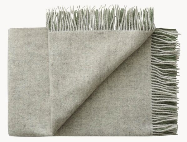 Coperta in lana con frange Drejø