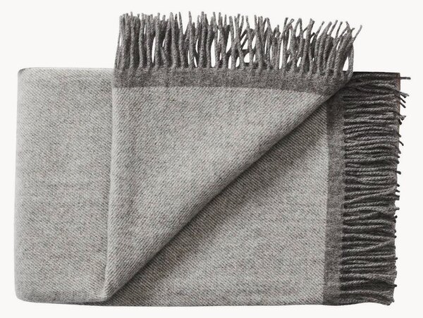 Coperta in lana con frange Alrø