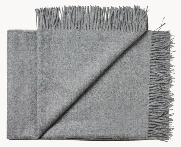 Coperta in baby alpaca con frange Arequipa