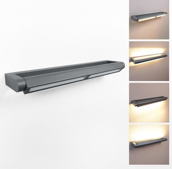 Brilagi -LED applique da esterno SALERNO LED/24W/230V 66 cm antracite IP65