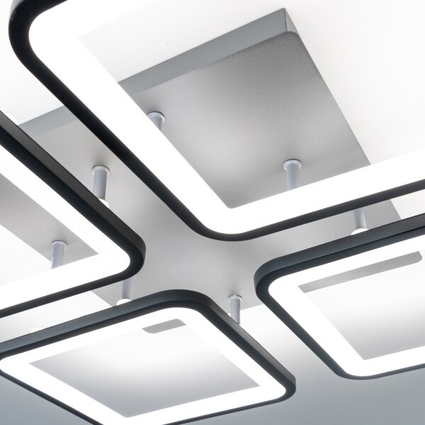 Brilagi - Lampadario a plafone LED dimmerabile SQUARED LED/85W/230V 3000-6500K + +TC